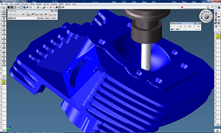 GibbsCAM powerful toolpath verification simulates the programmed machining solution