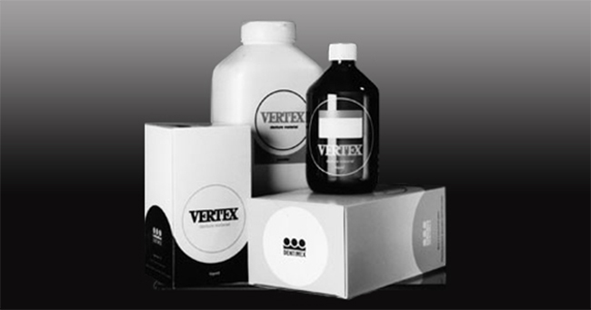 Nuovi prodotti per protesi dentarie Vertex 1960