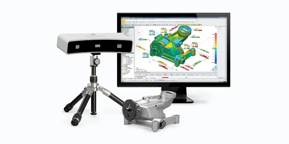 Scansione desktop con Geomatic Capture per l'ispezione
