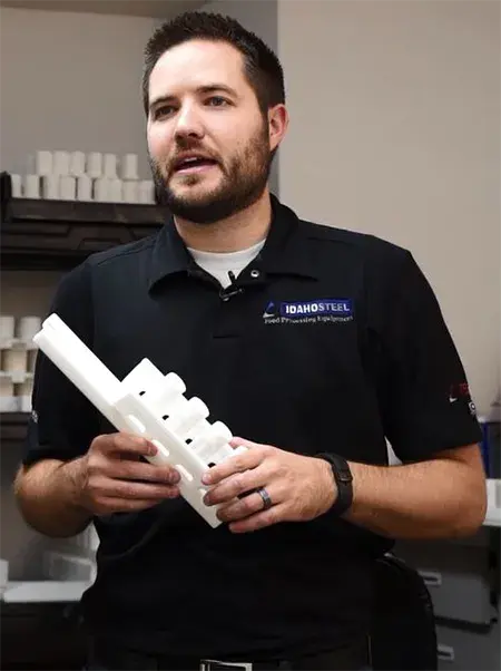 Utensili meccanici stampati in 3D presso Idaho Steel