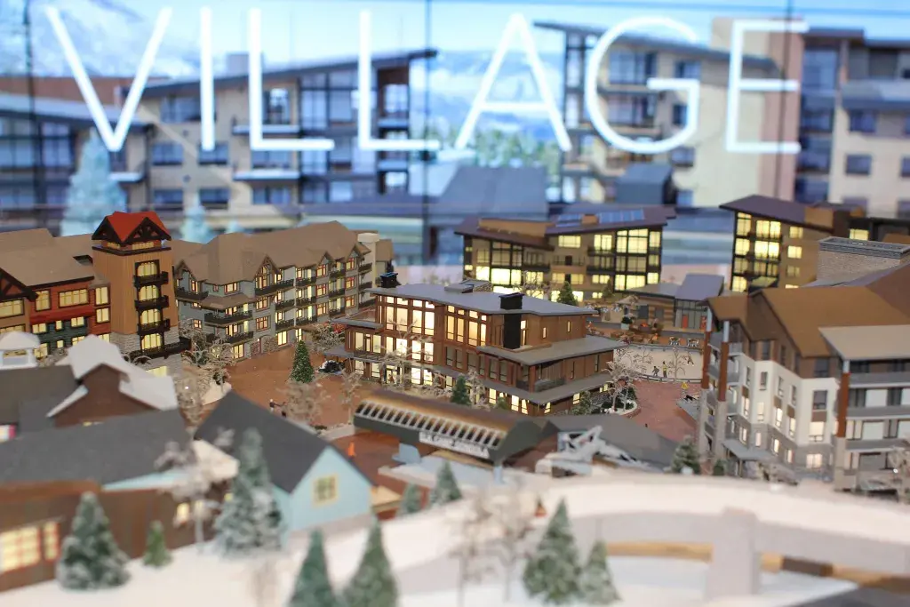 Modello immobiliare completato da LGM con stampa SLA eseguito da società esterna