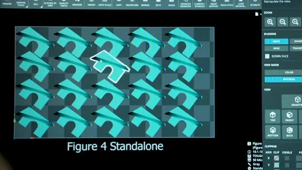 Caricamento della piattaforma di costruzione in 3D Sprint