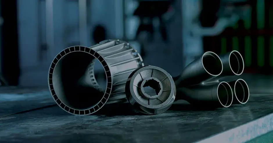 Parti metalliche stampate in 3D