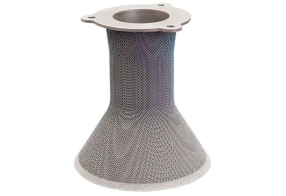 Camera di combustione per un motore dell'ESA stampato in 3D