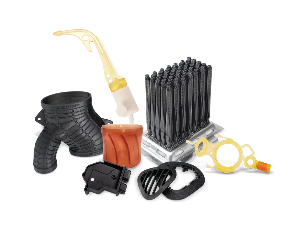 Materiali ad alte prestazioni per la piattaforma Figure 4 di 3D Systems