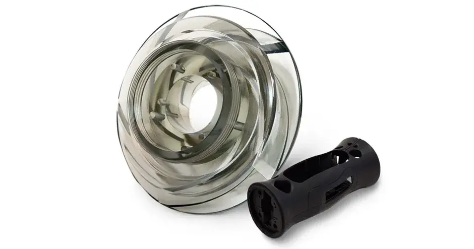 Parte realizzata con tecnologia SLA di 3D Systems