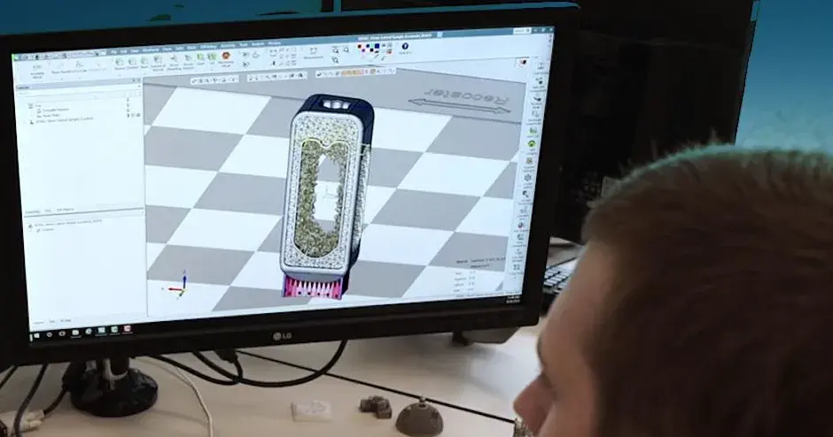 Banner servizi stampante 3D per metallo