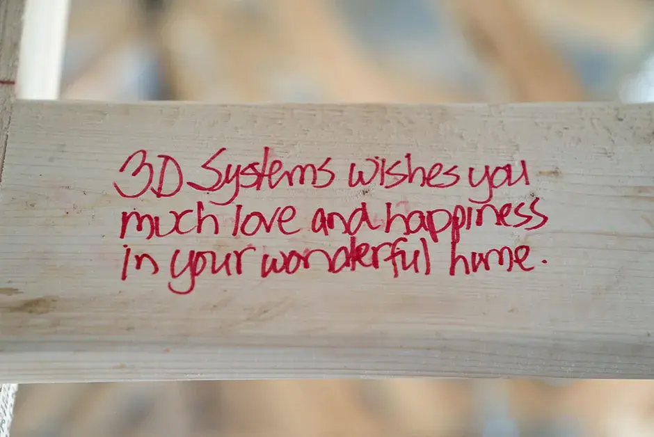 3D Systems Gives Back note