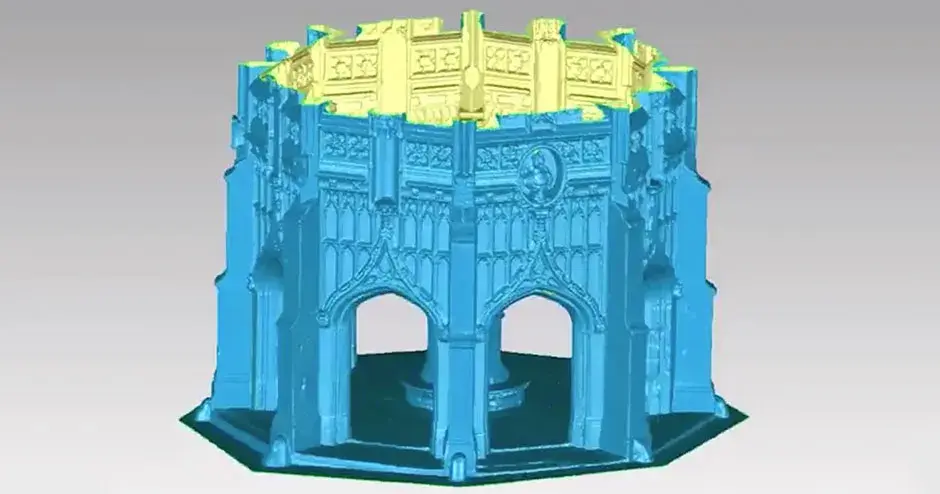 Rendering del software Geomagic Wrap