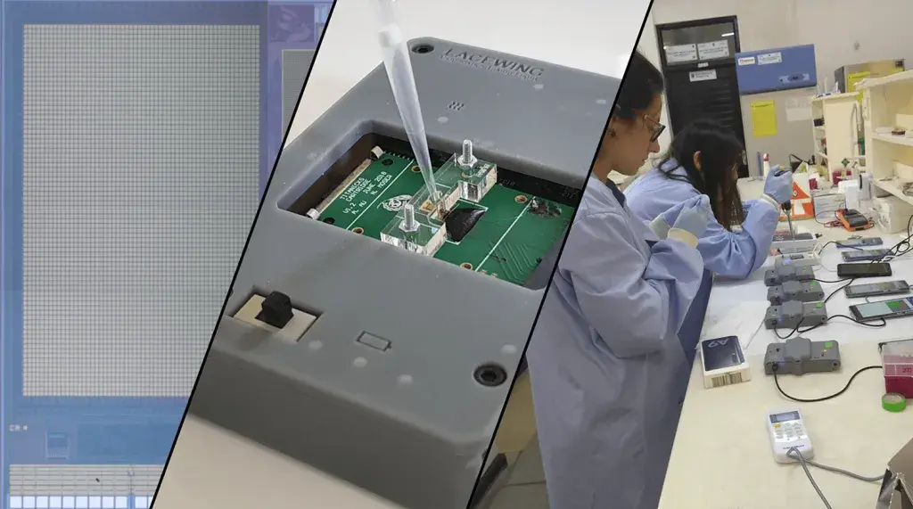 Dispositivo di diagnostica rapida sviluppato con Figure 4 Standalone presso l’Imperial College London