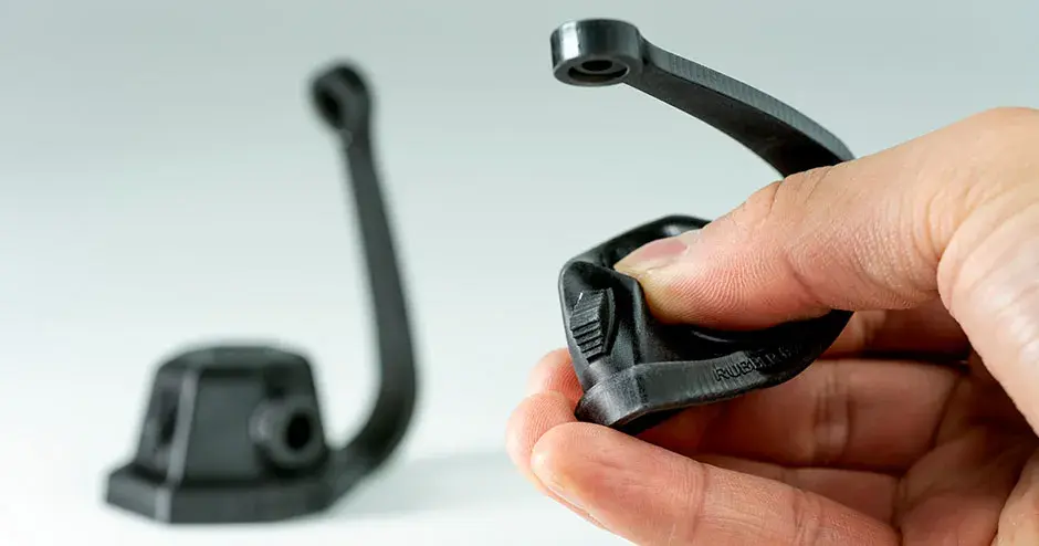 Tappo in gomma in materiale Figure 4 RUBBER 65A BLK di 3D Systems