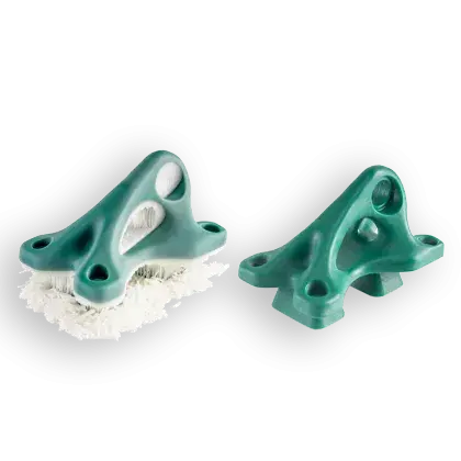 hero-3d-systems-projet-2500-ic-casting-bracket-2-wax- bracket on left has supports