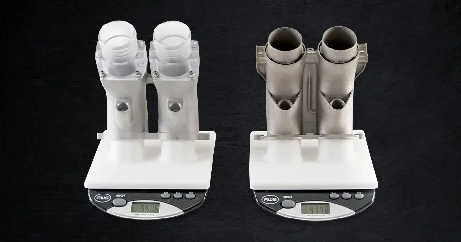 DMP Collettore in metallo Laserform Ti GR23