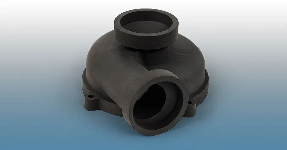 parte stampata in 3d con duraform prox ex black