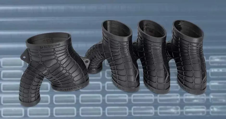 Figure 4 Rubber BLK10 Y-manifold adapter with garage interiorbkgd