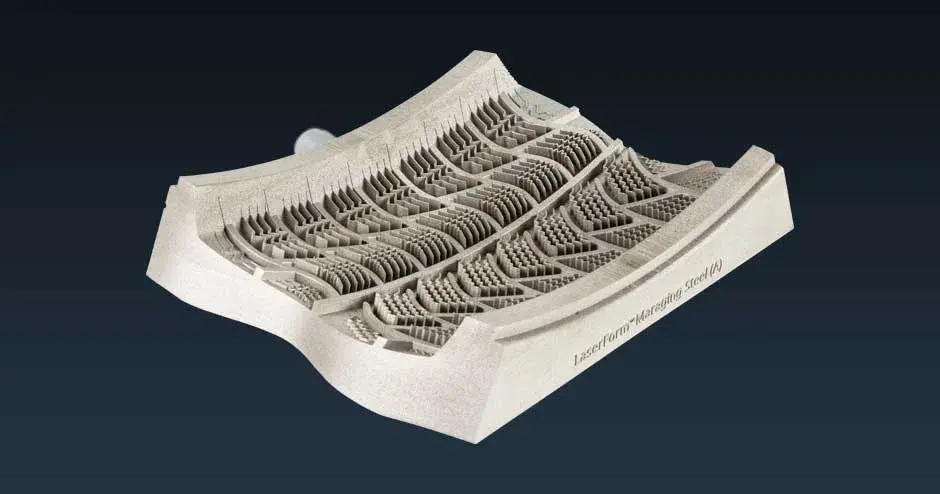 stampo per pneumatici in acciaio maraging