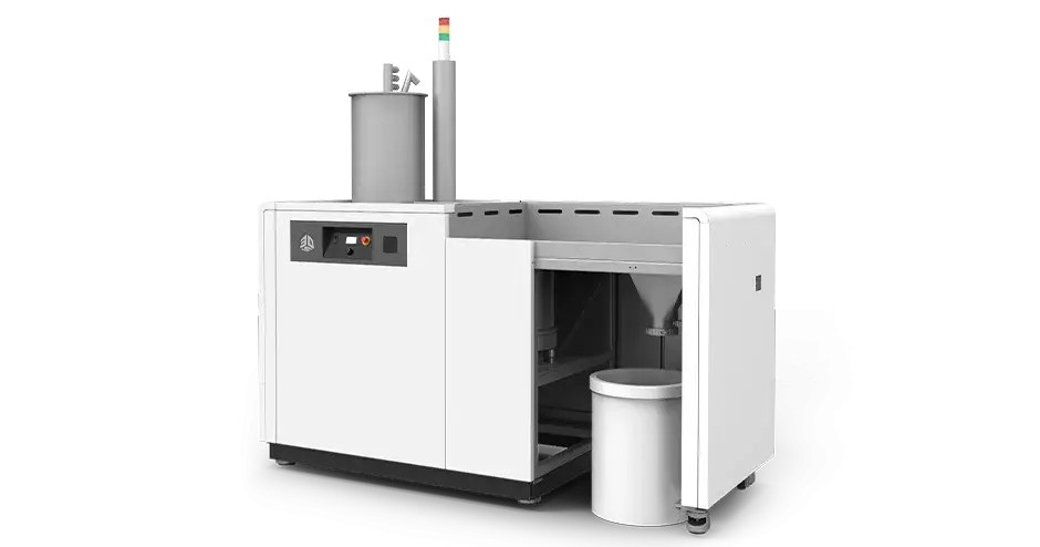 Centro di controllo qualità del materiale (MQC) per la stampante SLS 380
