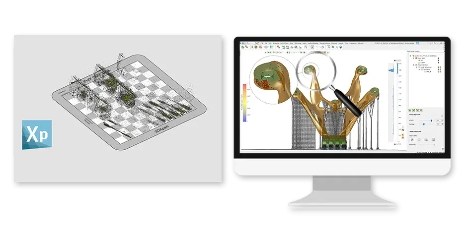 Software 3DXpert e DMP Inspection