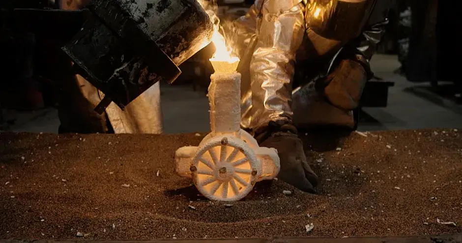 I modelli in cera stampati in 3D si integrano perfettamente nel processi di fonderia per una rapida produzione di parti fuse