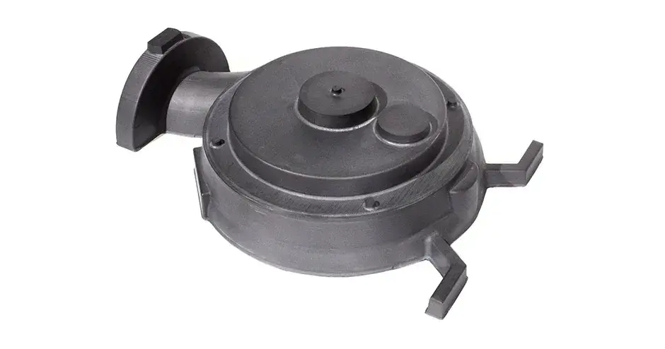 Parte ottenuta mediante colata in sabbia