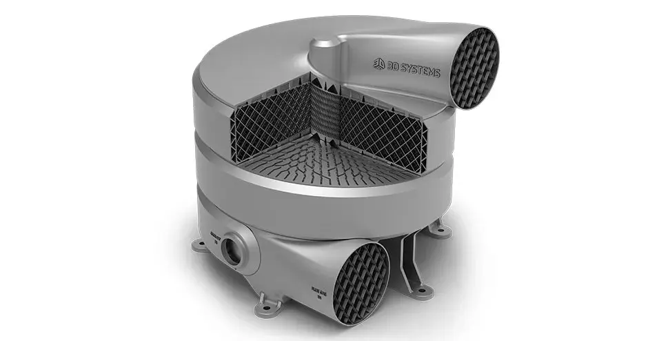 Un contattore elicoidale stampato in 3D