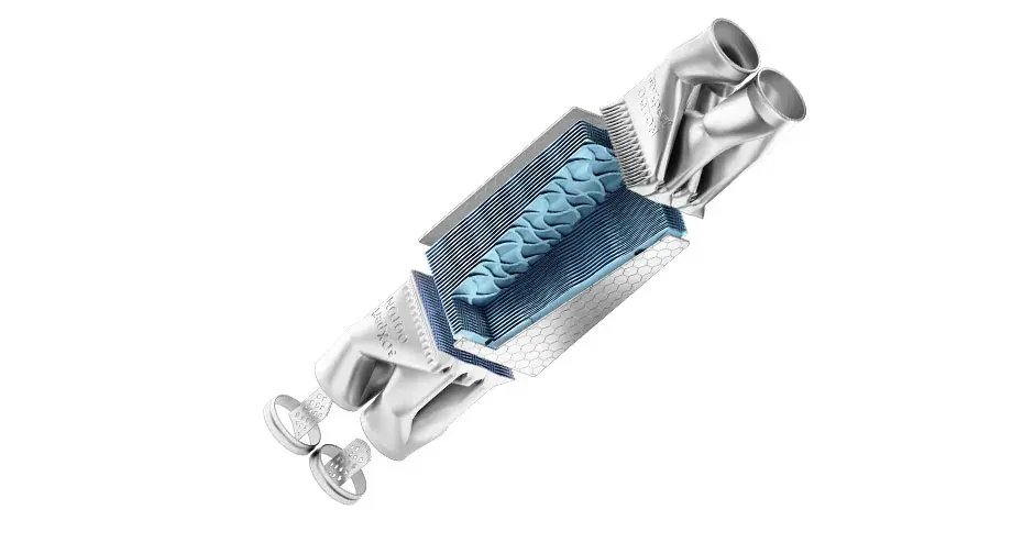 Scambiatore di calore stampato in 3D