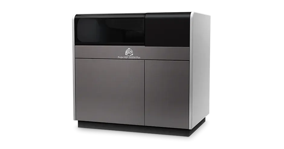 Angolazione della stampante 3D ProJet MJP 2500 MultiJet