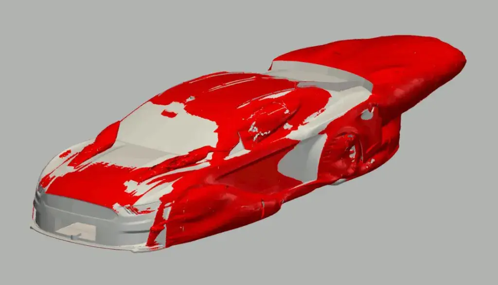 Scansione della Mustang SHR