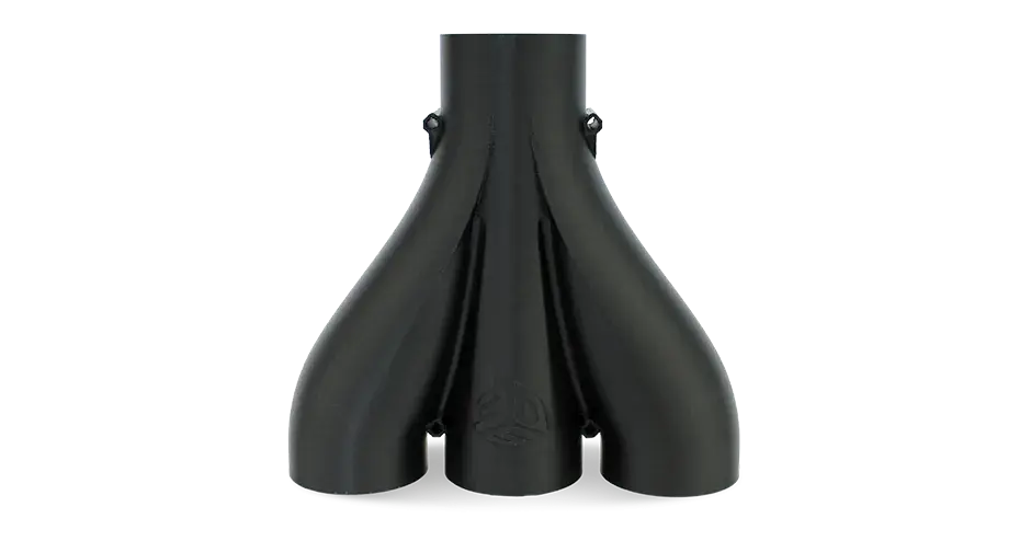 Collettore realizzato con una stampante Titan