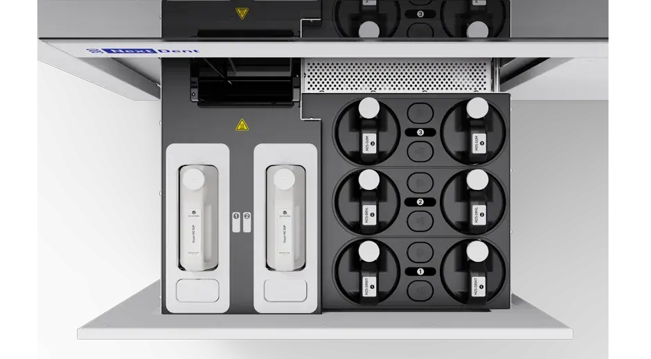 Sportello dei materiali della stampante 3D NextDent 300