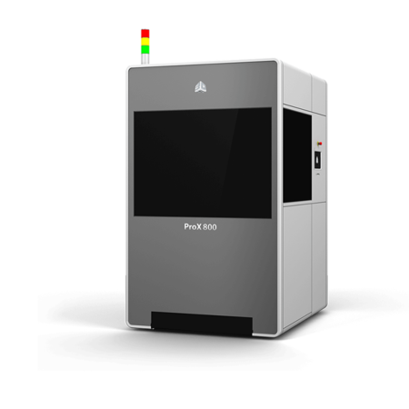 Stampante 3D ProX 800 3D Systems (SLA) per la prototipazione e modelli per microfusione stampati in 3D