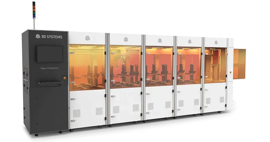 Sistema di produzione per plastica 3D Systems Figure 4, a resa elevata