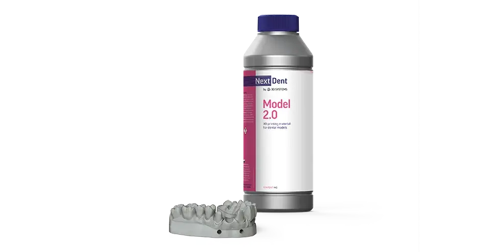 3D Systems NextDent Modello 2.0 per applicazioni dentali