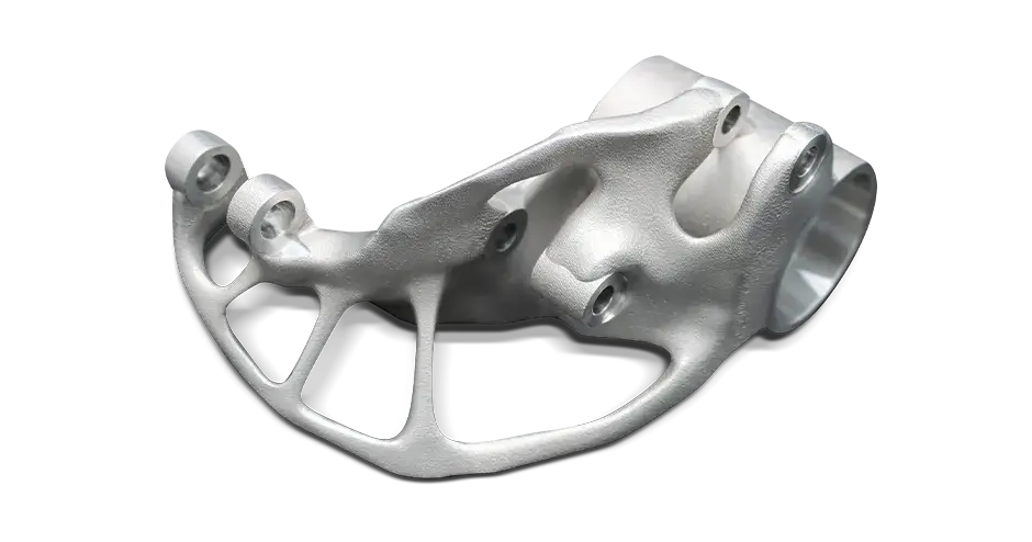 Braccetti sospensioni stampati in Scalmalloy certificato (A)