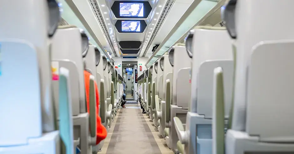 Anteprima Interni e comfort dei passeggeri