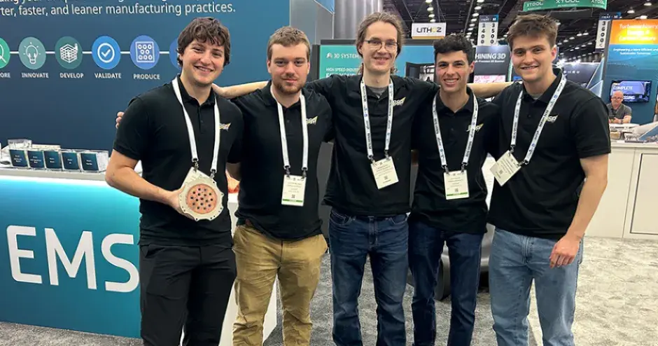 Students at Formnext