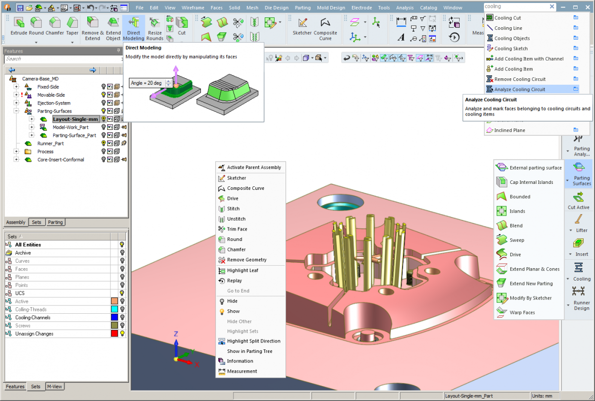 Cimatron™ 13 features a new user interface that is faster to use and easier to customize